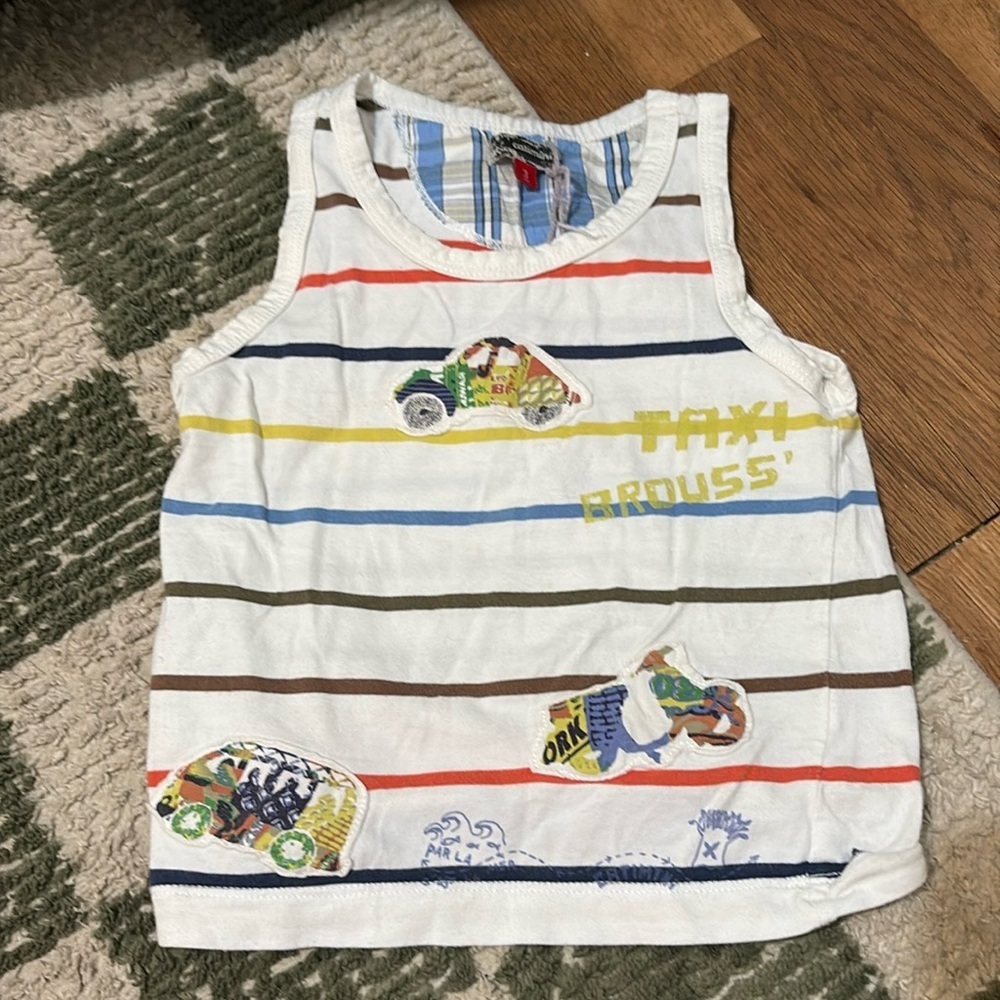 Catimini toddler boys tank